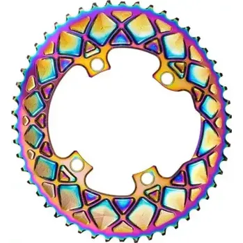 Převodník na kolo Absolute Black OVAL Road 2X 110/4BCD OVAL převodník pro 9100/8000 rainbow, 50 zubů