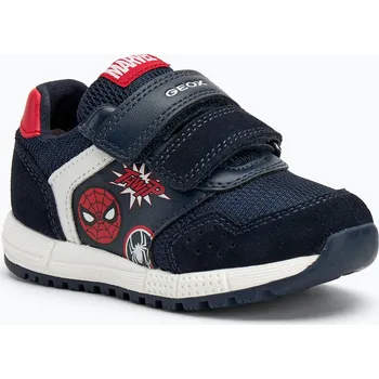 Chlapecká obuv Dětské boty Geox Alben nylon navy / red