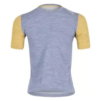 Chlapecké tričko Isadore Kids Merino dětské triko krátký rukáv Blue Sky vel. 4-5 (110/116)