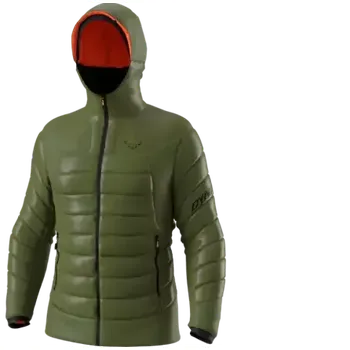 Dynafit Free Down RDS pánská péřová bunda s kapucí Winter Moss vel. 52/XL