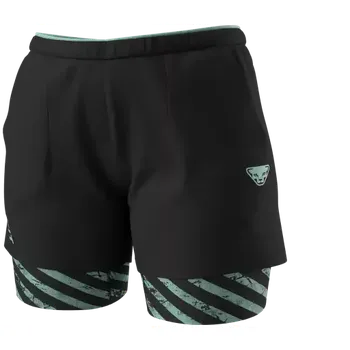 Dynafit Trail 2v1 dámské běžecké kraťasy Black Out vel. M
