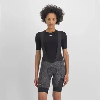 Cyklistické kalhoty Sportful Sky Rider Supergiara dámské kraťasy s laclem a vložkou black vel. S
