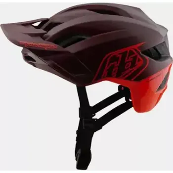 Cyklistická přilba Troy Lee Designs Flowline SE helma Badge Maroon vel. XL/XXL (60-63 cm)