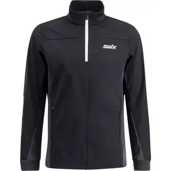 Swix Cross pánská běžkařská bunda Black/Phantom vel. L