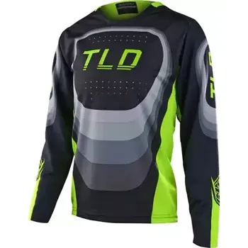 cyklistický dres Troy Lee Designs Sprint Reverb dětský dres dlouhý rukáv Charoal vel. M