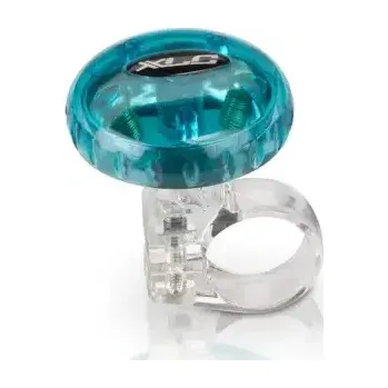 Příslušenství pro cyklistiku XLC DD-M12 zvonek 36 mm modrá transparentní