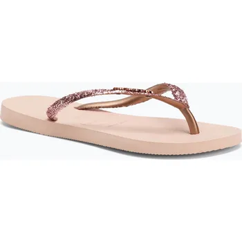 Dámské žabky Dámské žabky Havaianas Slim Glitter II ballet rose / golden blush