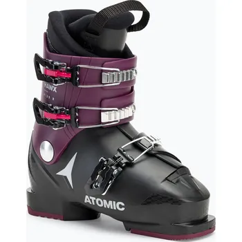 Sjezdové boty Dětské lyžařské boty Atomic Hawx Kids 3 black/violet/pink