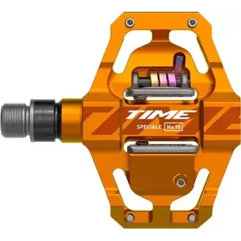 Pedál na kolo Time Speciale 10 Small nášlapné pedály Tangerine