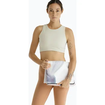 Dámský top na jógu JOYINME Pulse Ribbed máslový krém