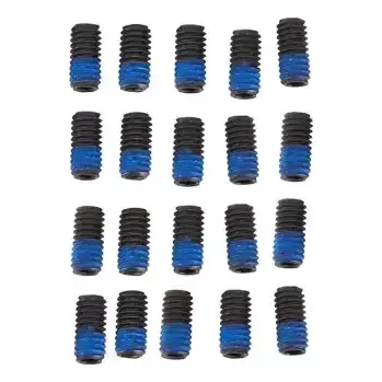 Pedál na kolo Time náhradní piny pro pedály Speciale 8/12 černá 20 ks