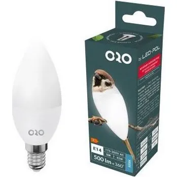 Žárovka LED žár.ORO-E14-C37-TOTO-5W-DW 4K 31-34-219-11262