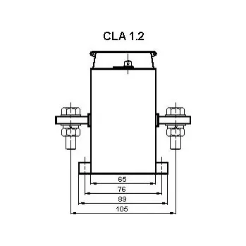 Transformátor Tr.proud.CLA1.2 125/5 cejch."S" 0,5 PRE měření, a.s. 33-14-240-12801