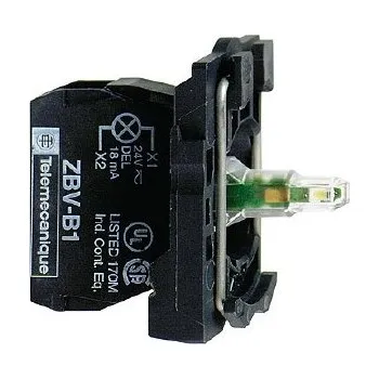 Stykač Polos.objímek 24V ZB5-AVB5 LED žl Schneider Electric CZ 47-14-386-41215