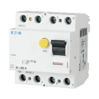 Proudový chránič Proud.chr.PF7-100/4/0.3 102927 Eaton Elektrotechnika s.r.o. 15-20-090-28150