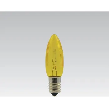 Svíčka Vánoč.žár. SVÍČKA žlutá 14V/3W E10 31-14-804-83415