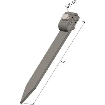 Hromosvod Podpěra PV 04 -dřevo 200 101050 DT TECHNIC s.r.o. 57-02-525-03110
