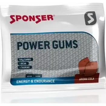 Sponser Power Gums energy gumídci Cola 10 ks 75 g