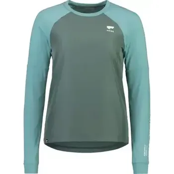 cyklistický dres Mons Royale Tarn Merino Shift Wind dámský dres dlouhý rukáv sage/burnt sage vel. L