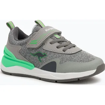 Chlapecké tenisky Dětské boty KangaROOS KD-Gym EV vapor grey/neon green