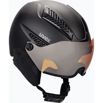 Chránič hlavy Dámská lyžařská helma UVEX Hlmt 600 visor černá 56/6/236/20
