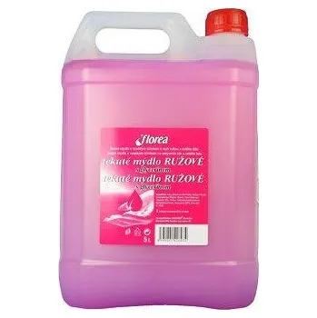 Mýdlo Mýdlo tekuté Florea růžové 5l