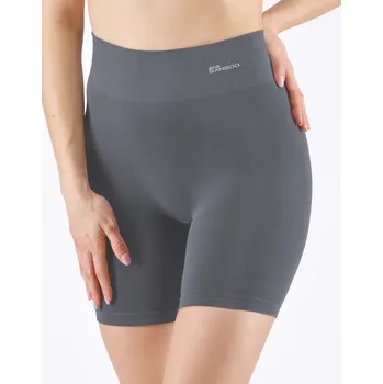 Pánské spodní prádlo Gina Výhodné balení 5 kusů - Boxerky vyšší bamboo 03019P Barva/Velikost: tm. šedá / XL/XXL