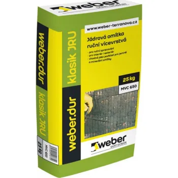 Omítka WEBER.dur klasik JRU jádrová omítka 25 kg