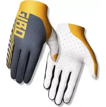 Cyklistické rukavice Giro Trixter rukavice Dark Shark/Spectra Yellow vel. XL