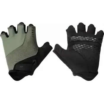 Cyklistické rukavice Force Land cyklistické rukavice Army/černá vel. L