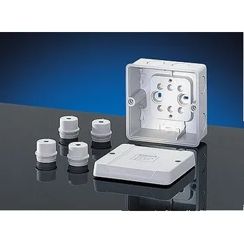 Elektroinstalační krabice Rozvodka DK0400GZ(D9040)-svork.IP66 Hensel, s.r.o. 39-04-320-11400