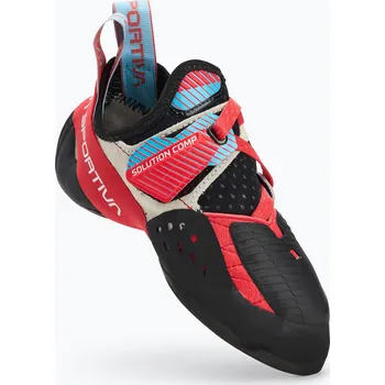 Lezečky Dámské lezecké boty La Sportiva Solution Comp hibiscus/ malibu blue