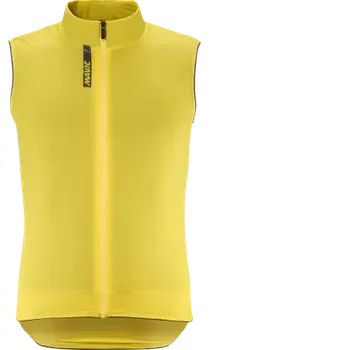 Cyklistická vesta Mavic Ksyrium Thermo pánská vesta Yellow vel. XL