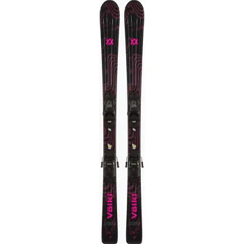 Sjezdové lyže Dětské sjezdové lyže Völkl Flair Jr + vázání 4.5 VMotion Jr Lady 100-120 cm