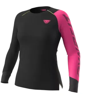 Dynafit DNA dámské běžecké triko dlouhý rukáv Pink Glo vel. M