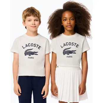 Chlapecké tričko Dětské tričko Lacoste TJ3003 flour