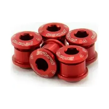 Převodník na kolo Garbaruk sada šroubů do převodníku Červená