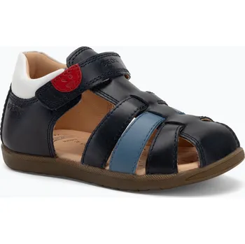 Dívčí sandály Dětské sandály Geox Macchia navy/light blue
