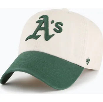 Kšiltovka Kšiltovka 47 Brand MLB Oaklands Athletics Grand Stand CLEAN UP bone