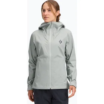 Dámská bunda do deště Black Diamond Fineline Stretch agave