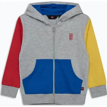 Dětské zboží Dětská mikina LEGO Lwsaku 201 grey/melange