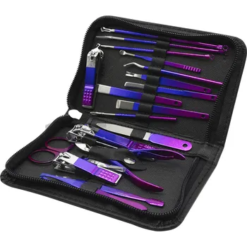 Profesionální sada na manikúru a pedikúru z nerezové oceli