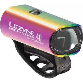 Cyklosvítilna Lezyne Hecto Drive 40 STVZO přední světlo neo metallic