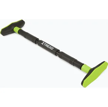 Tyč na sprchový závěs XTREXO TXO-B4Z039-BK černá