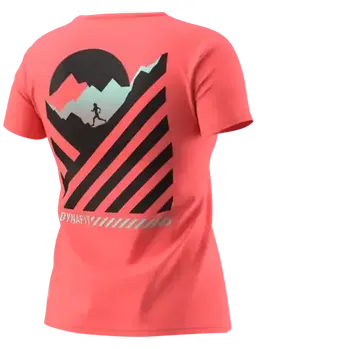 Dynafit 24/7 Graphic dámské triko krátký rukáv Cabana/Striped Elevation vel. S