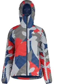 Cyklistická bunda Maloja RehM. dámská bunda midnight pastel leaves vel. M