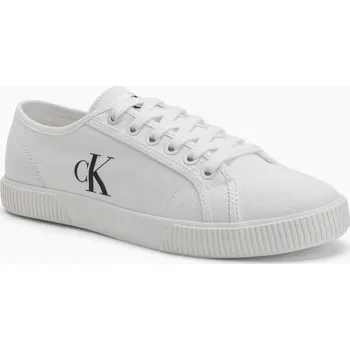 Dámské tenisky Dámské tenisky Calvin Clain YW0YW01762 Ess Vulc Low Cv Mg Wn triple bright white