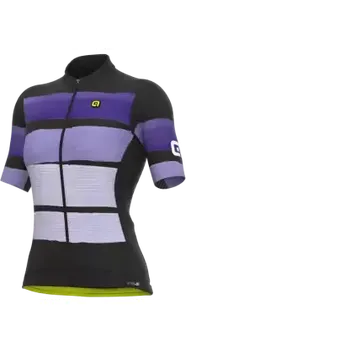 cyklistický dres ALÉ PR-S Track Lady dámský dres krátký rukáv Wisteria vel. M