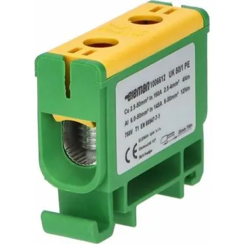 Napájecí svorka UK 50/1 PE 6612 15-16-253-40355