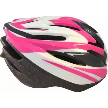 Cyklistická přilba Sting Milargo přilba růžová/černá/bílá vel. M/L (55-61 cm)